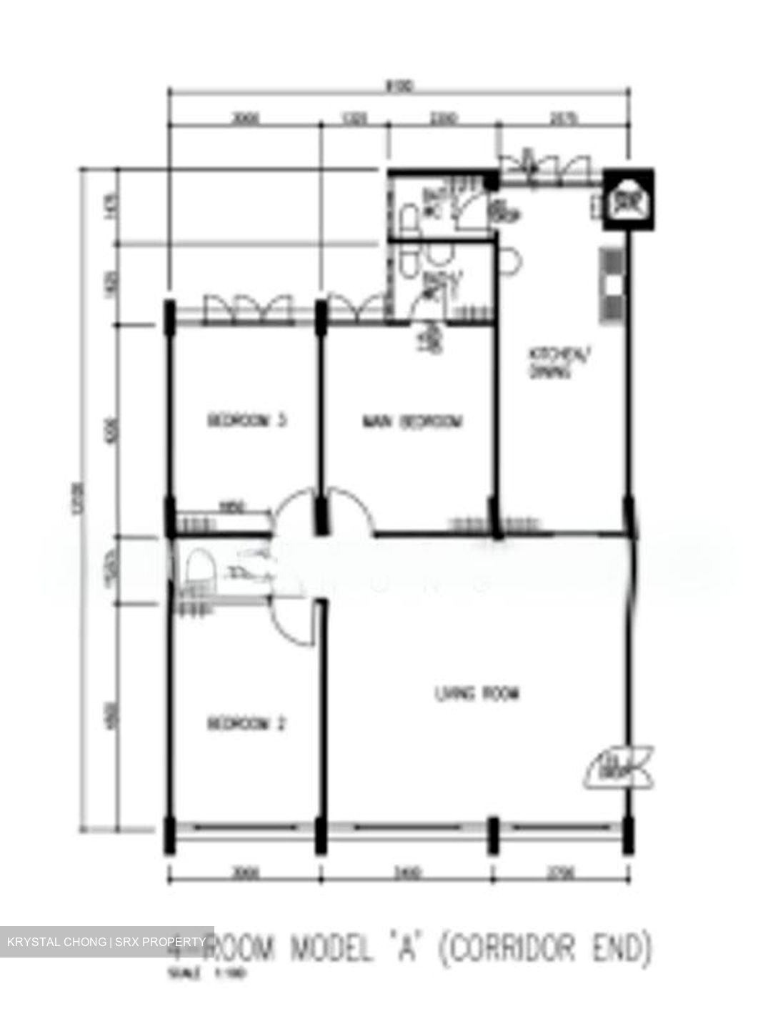 Blk 843 Woodlands Street 82 (Woodlands), HDB 4 Rooms #577223961